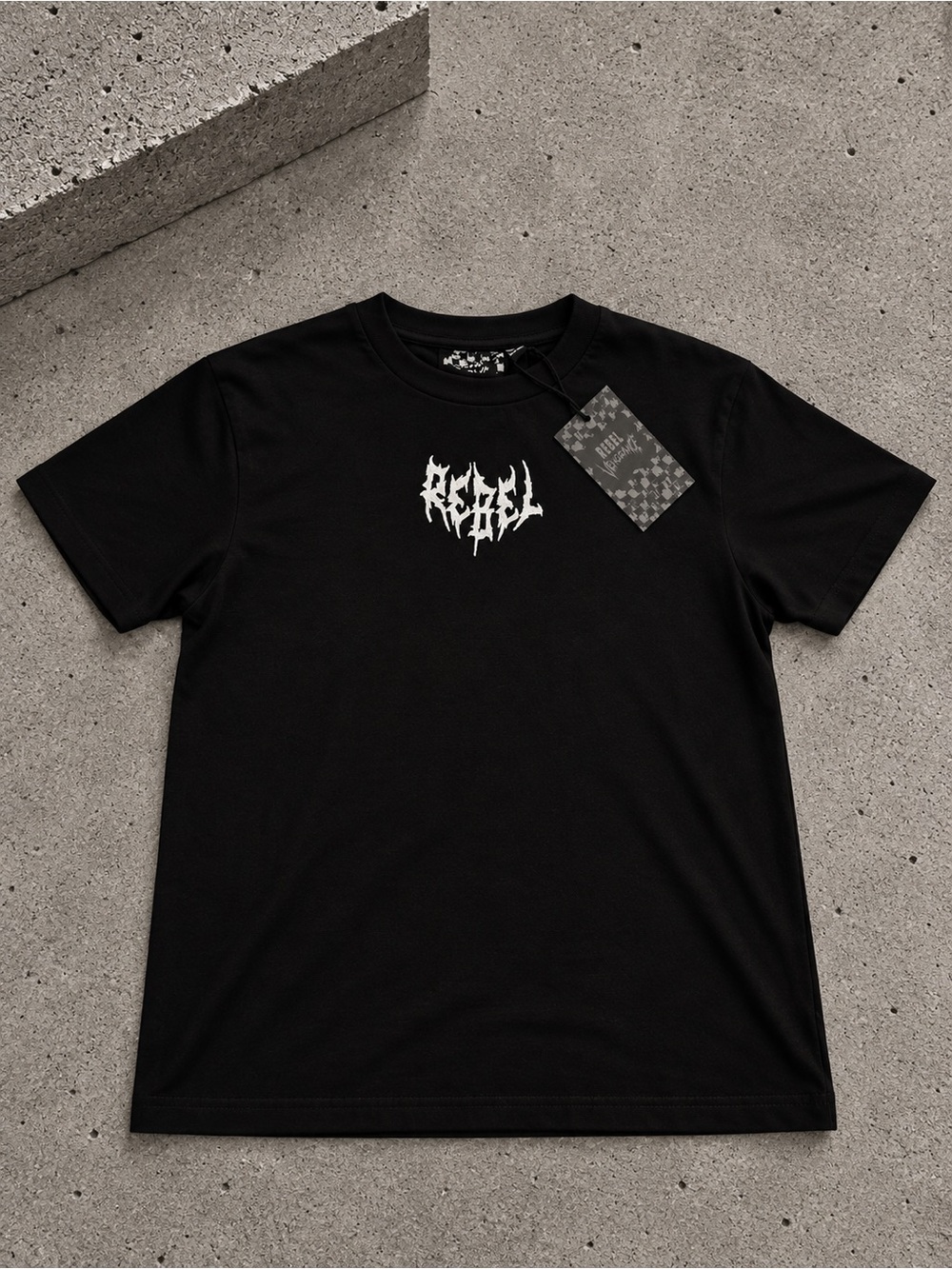 Rebel Vengeance Graphic Black Men's T‑Shirt